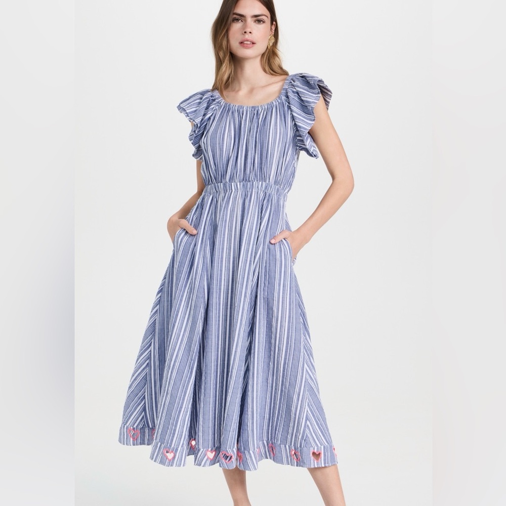 Kerri Rosenthal Tailor Stripe Dress - Picture 2 of 11
